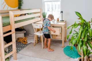 Our Maxtrix Low Rider is the perfect intro for your little one to transition into a raised bed. Our Twin Low Loft Bed includes a straight ladder and a curtain.⁠ Tested to hold 800 lbs, double the U.S. safety standard, it is a functional and safe choice.⁠
⁠
⁠
⁠
#RoomsToGrow #Lifestyle #Children #ParentingLife #Kids #YouthFurniture #ShopRhodeIsland  #Family #LetThemBeLittle #Parenthood #ModernKidsRoom #KidsRoomInspiration  #KidsRoom #SimpleKidsRoom #KidsRoomInspo