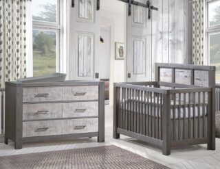 Our Rustico 3 Piece Crib Package is on display in store. It was inspired by old Tuscan furniture and incorporates contemporary lines. The package includes a Crib, a Dresser, and a Changing Tray. The Rustico “5-in-1” Convertible Crib is an elegantly framed back panel and one-piece corner posts. It offers long-term value with five configurations: crib, toddler bed, daybed, double bed headboard, and complete double bed.⁠
⁠
⁠
⁠
⁠
⁠
⁠
#RoomsToGrow #Lifestyle  #ShopRhodeIsland #Parenthood ⁠#BabyCribs #ModernNursery #ClassicNursery #NurseryInspiration  #BabyRoom #SimpleNurseries #ElegantNurseries #NurseryInspo #PackageDeals #ConvertibleCrib⁠