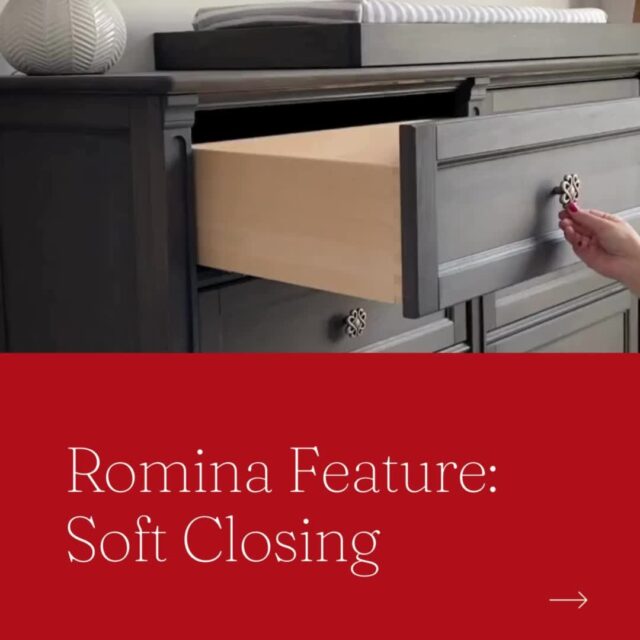 The hydraulic soft-closing system installed in our drawers and doors ensures a gentle and slow closure, giving children ample opportunity to retract their hands or fingers and preventing any sudden slamming. Stop by the store and ask us about the Soft Closing feature. ⁠
⁠
⁠
⁠
⁠
⁠
⁠
⁠
⁠
#RoomsToGrow #Lifestyle #Instagood #Children #ParentingLife #Kids #YouthFurniture #ShopRhodeIsland #BabysRoom #Family #LetThemBeLittle #Parenthood